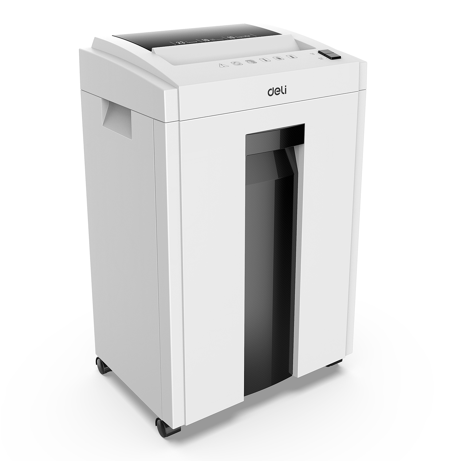 Máy hủy tài liệu Deli E9952 - Công suất lớn hủy vụn thẻ và đĩa CD