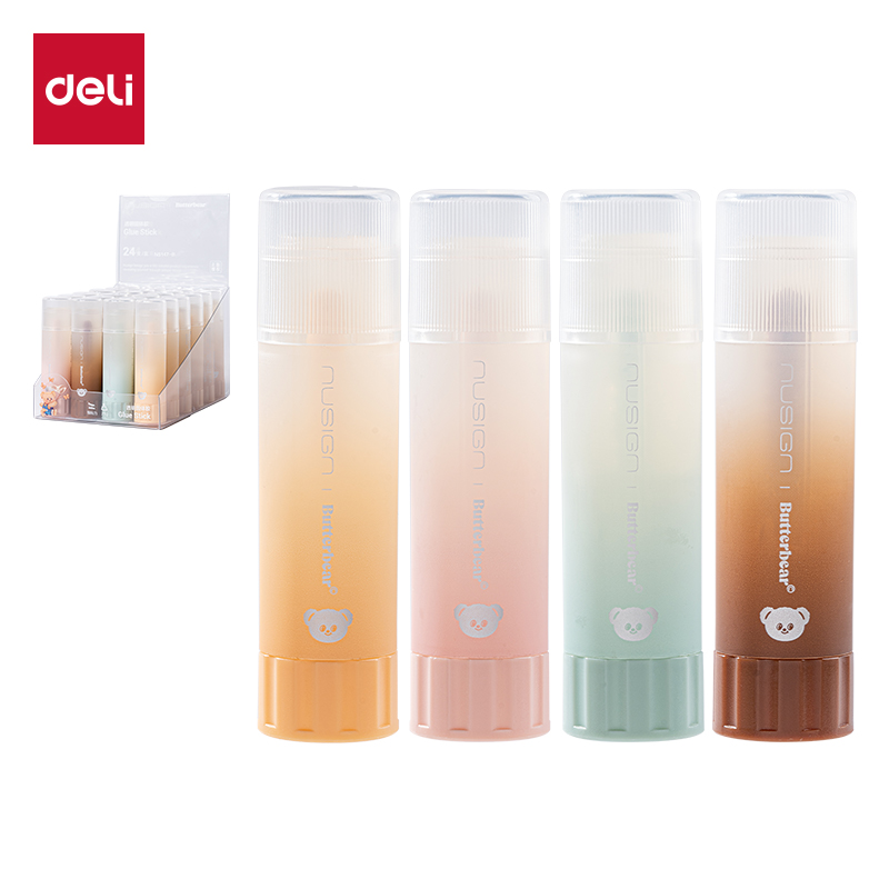Hồ khô Gấu Bơ Deli NS147-B - Thiết kế Gấu Bơ dễ thương keo dính chắc
