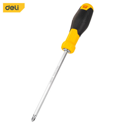 Tô vít 2 đầu Deli EDL626150S - Hai đầu tiện dụng nam châm hút ốc cực mạnh