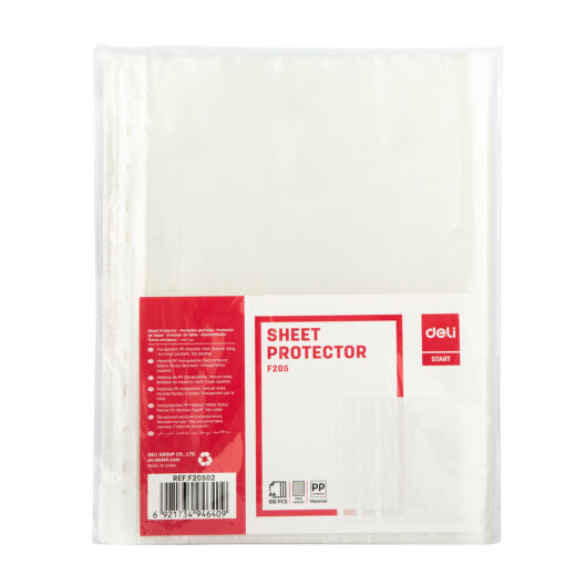 Túi sơ mi lỗ Deli EF20502 - Đục lỗ chuẩn xác tương thích mọi loại file còng